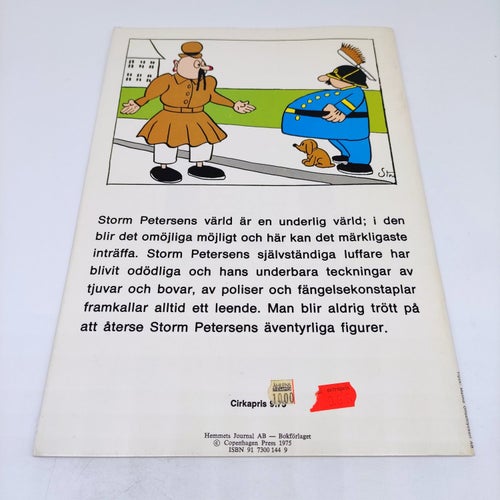 Lagens långa arm : humoristiska teckningar - Storm P.