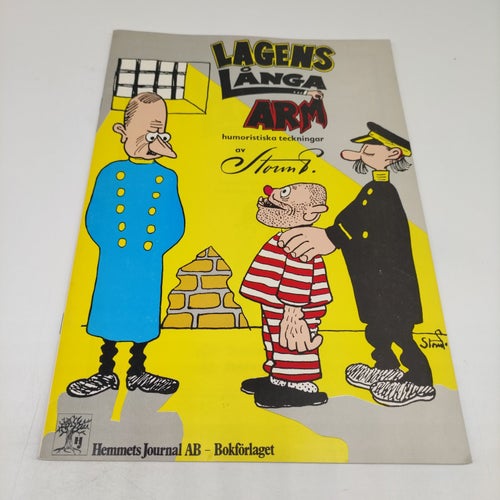 Lagens långa arm : humoristiska teckningar - Storm P.