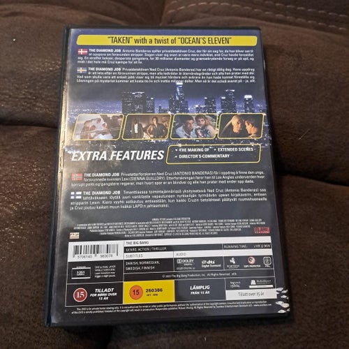 The Diamond Job - DVD med Antonio Banderas