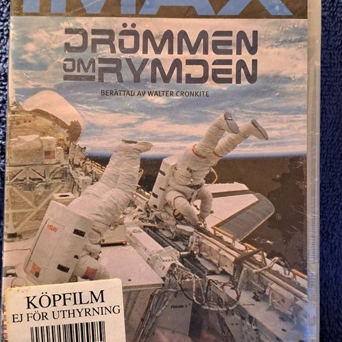 Drömmen om rymden - IMAX DVD. NY INPLASTAD.