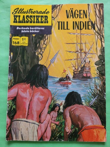 Illustrerade klassiker nr 168 - Vägen till Indien