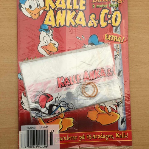KALLE ANKA Nr 23 1999 - Inplastad - Raket-ballong