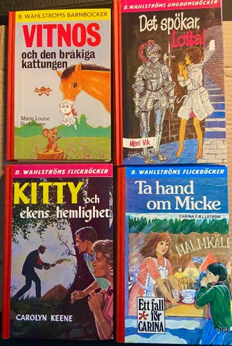 (436) 8 st Wahlströms ungdomsböcker
