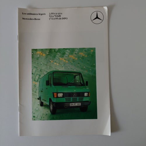 Les utilitaires légers Mercedes-Benz - Broschyr 1983