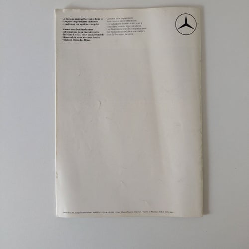 Les utilitaires légers Mercedes-Benz - Broschyr 1983