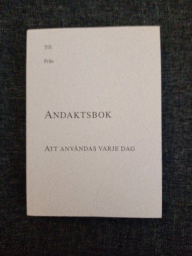 Andaktsbok av Thomas Ehde