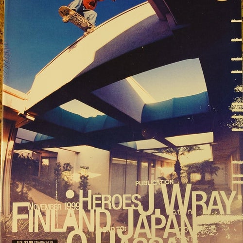 Transworld Skateboarding Magazine - November 1999 - Vol.17, No.11 - Vintage