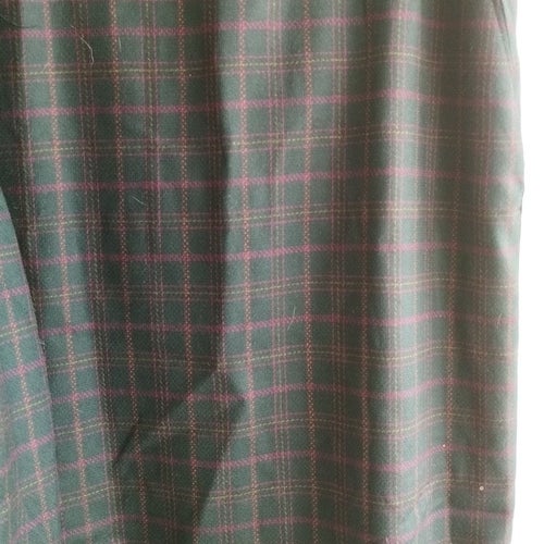 Vintage Delmod International Set - 100% Merinoull - Skotskrutig