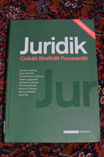 Juridik Civilrätt Straffrätt Processrätt Sanoma utbildning 2017