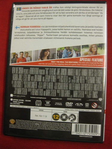 TAG - ED HELMS, JEREMY RENNER M.FL - DVD DEC 2018