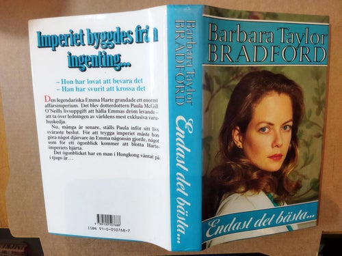 Endast det bästa av Barbara Taylor Bradford. Very Fine plus