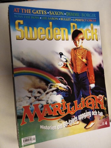Sweden rock magazine 2018 nr 4 Marillion Saxon Universe Infinity Dimmu Borgir