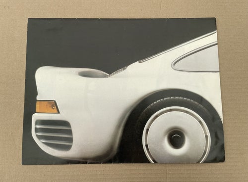 Försäljningsbroschyr PORSCHE