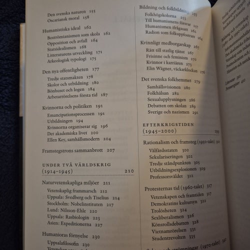 Svensk idéhistoria av Tore Frängsmyr, 2000