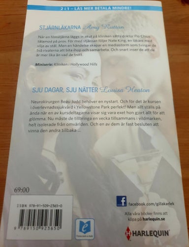 Stjärnläkarna av Amy Ruttan och Sju dagar, sju nätter av Louisa Heaton