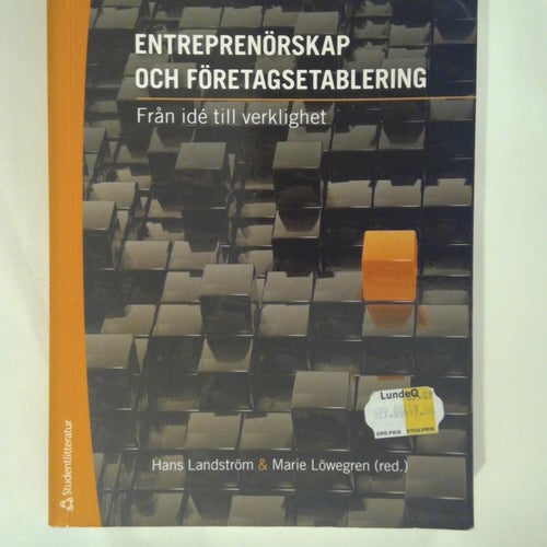 Entreprenörskap och företagsstablering: Från idé till verklighet