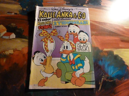 KALLE ANKA & C:O, 1988 NR 13, TIDNING