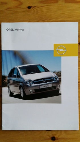 Opel Meriva 2003 - broschyr