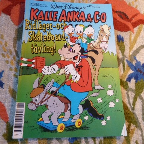 KALLE ANKA & C:O NR17, 1989,