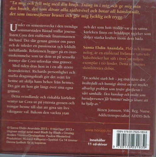 GULDBUREN -Sanna Ehdin Anandal -CD BOK
