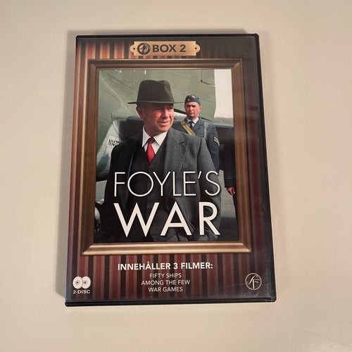 DVD - Foyles War. 3 filmer på 2 disc. Fifty Ships