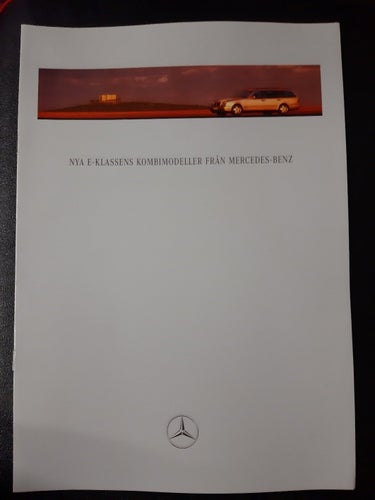 Mercedes E-klass Kombi 1997 - broschyr från Mercedes-Benz