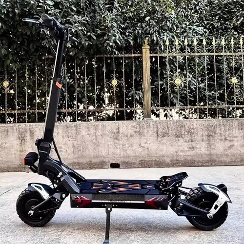 3200W-60V-28.6AH hopfällbar elektrisk skoter, elsparkcykel, elskoter, 10" däck