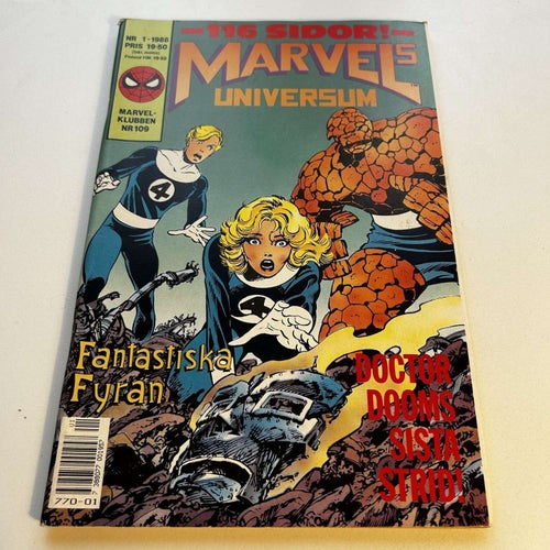 Marvels Universum nr 1 1988, toppex! VF+