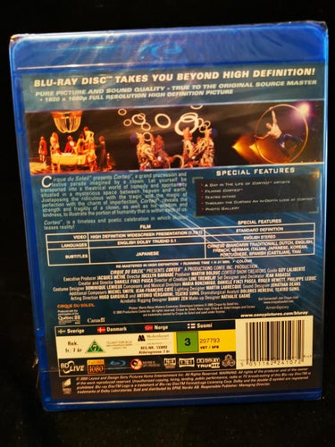 Cirque Du Soleil - Corteo (Blu-ray) NY/Inplastad - OOP/Utgången