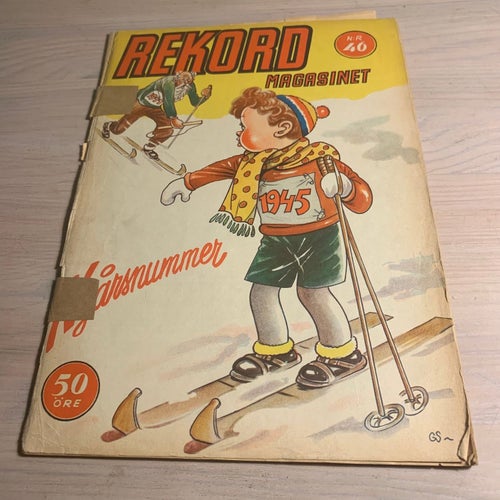Tidningen Rekord Rekordmagasinet 1944 nr 46 - (baksidan saknas)