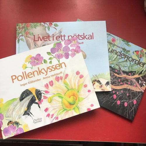 POLLENKYSSEN + LIVET I ETT NÖTSKAL + MAGDANS I UNDERJORDEN