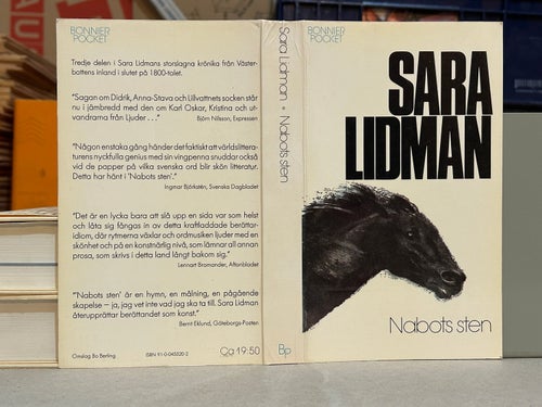 Nabots sten av Sara Lidman, bok, Very Good plus