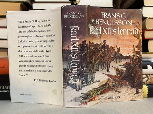 Karl XII:s levnad av Frans G. Bengtsson, bok, Very Fine plus