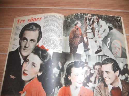 Allas nr15 1945 George Fant, Britta Holmberg, Stig Olin
