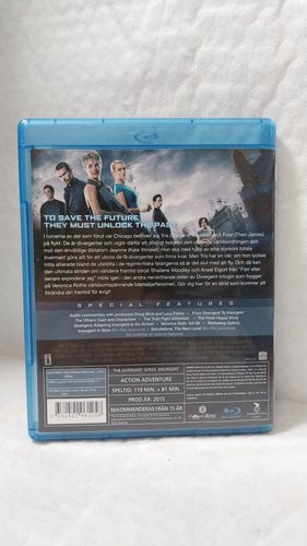 Insurgent Blu-Ray