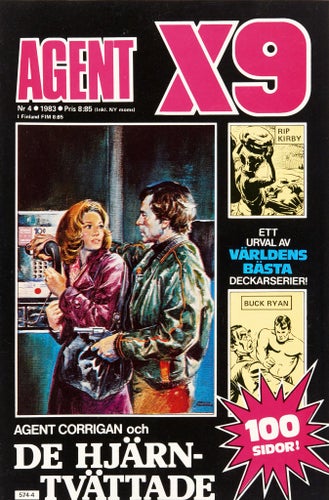 Agent X9 Serietidning 1983 nr 4 (Oläst arkivex)