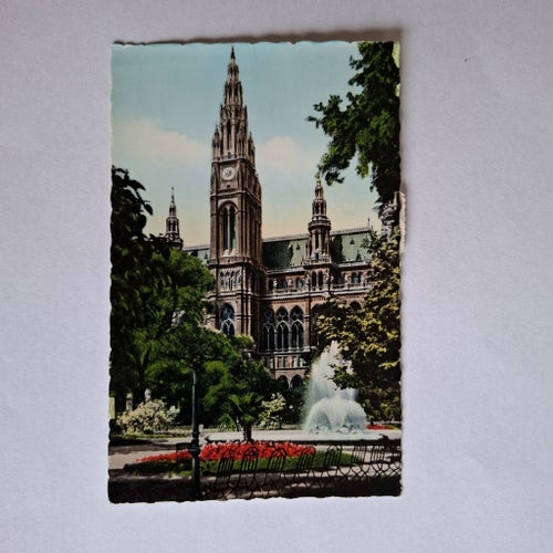 Vykort Wien Rådhus