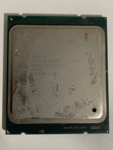Intel® Core™ i7-3820 3.60 GHz - 3.80 GHz (LGA 2011)