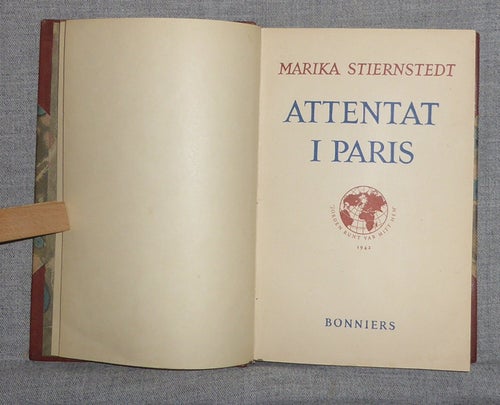 Marika Stiernstedt - Attentat i Paris
