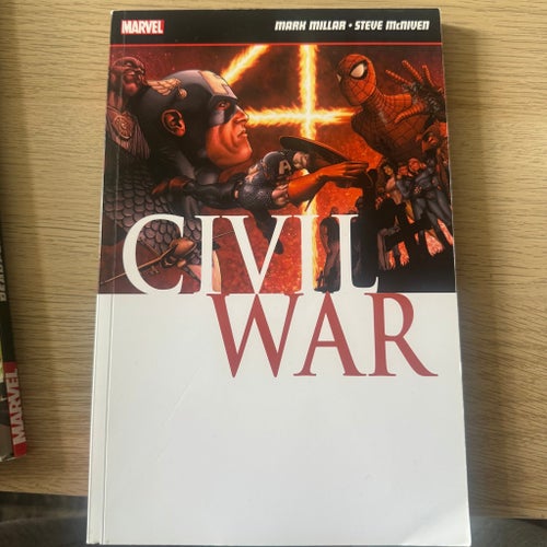 Civil War av Mark Millar och Steve McNiven