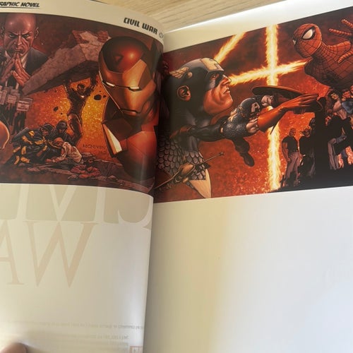 Civil War av Mark Millar och Steve McNiven