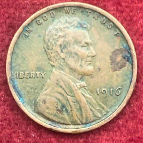Lincolncentare 1916.Rare.