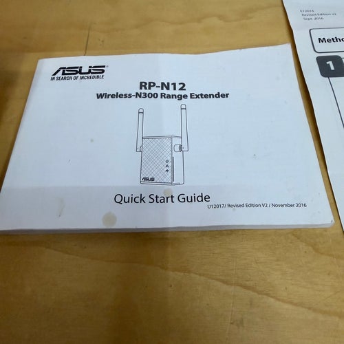 ASUS RP-N12 Wireless-N300 Range Extender