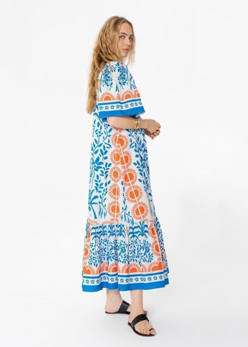 Bohemisk sommarklänning från Indiska (XS/S), NWT