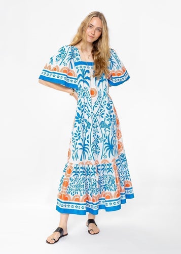 Bohemisk sommarklänning från Indiska (XS/S), NWT