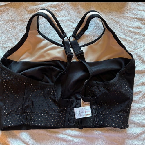 SWEMARK svart sport-bh, stl 90G