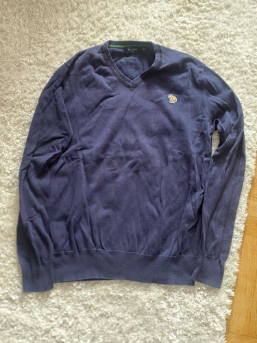 Paul Smith Jeans marinblå tröja, storlek M