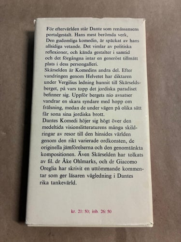 Skärselden (Den gudomliga komedin) av Dante