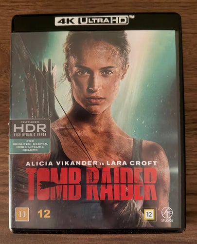 Tomb Raider (2018) 4K UHD + Blu-ray | Alicia Vikander | HDR