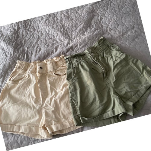 2-pack Shorts med resår i midjan